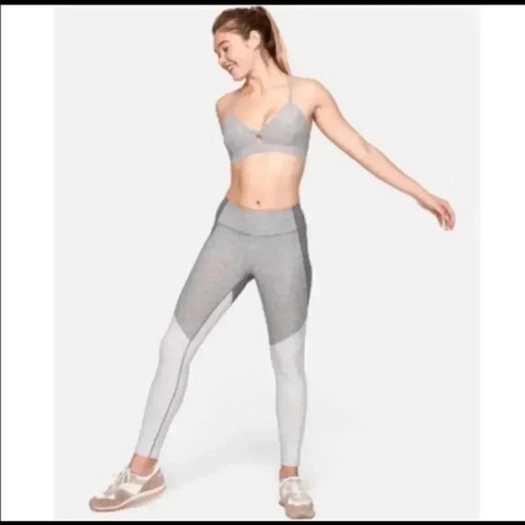 Outdoor voices 3/4 warmup leggings tri tone - Picture 1 of 6